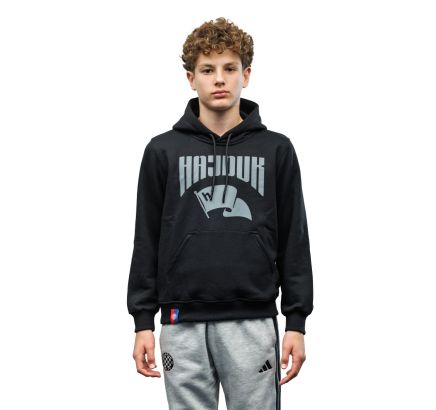 Hajduk kids hoodie- flag 2025, black