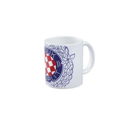 Hajduk ceramic mug "Kraljica lopte", white
