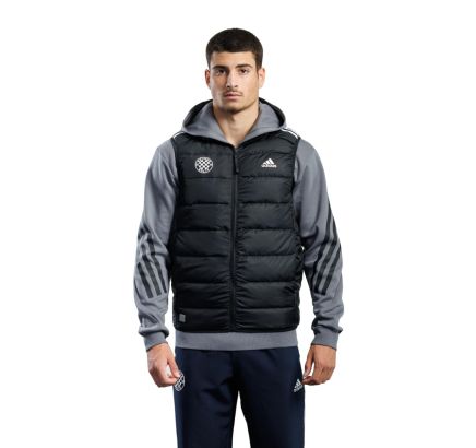 adidas vest, Hajduk ESS 3S L DOWN V, black