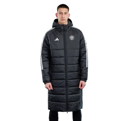 adidas long winter jacket, Hajduk TIRO24 L COAT, black