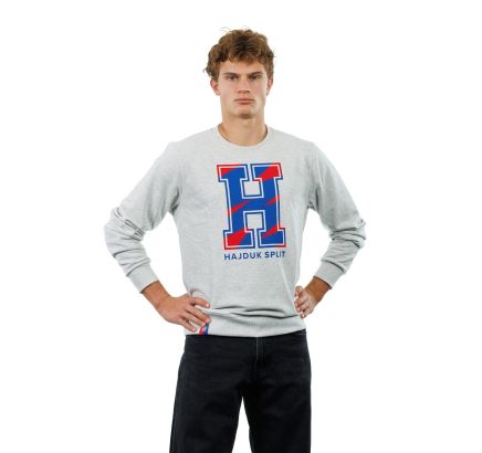 Hajduk sweatshirt Hereditas, long sleeve, grey