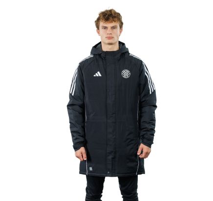 adidas hooded jacket, Hajduk TIRO24 PARKA, black
