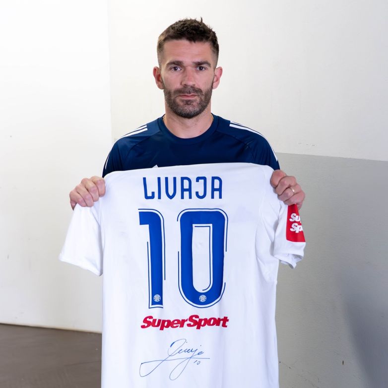 Matchworn dres – Marko Livaja (br. 10): Istra - Hajduk 1:3, 07.04.2026.