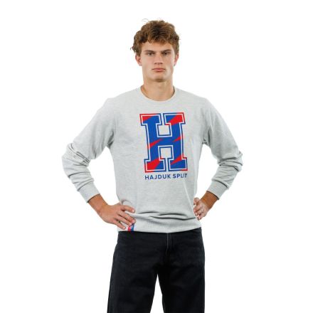 Hajduk sweatshirt Hereditas, long sleeve, grey