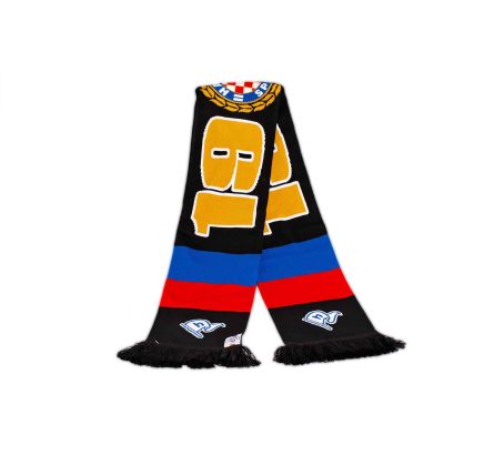 Hajduk scarf 21/22, black gold