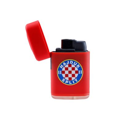 Hajduk lighter Jet emblem, red