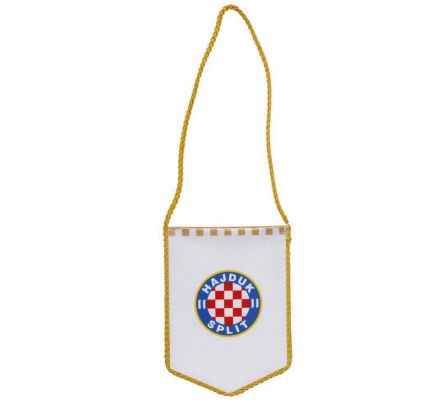 Hajduk car flag Badge, white