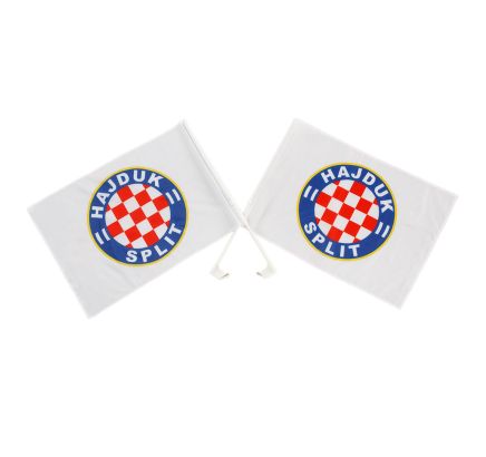 Hajduk set navijačkih zastavica za auto