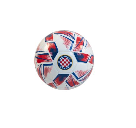 Macron lopta custom Hajduk 23/24, bijela, veličina 1