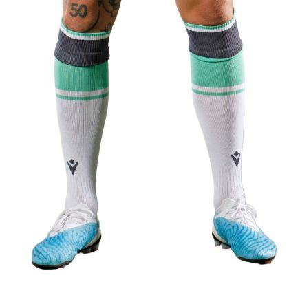 Football socks for third kit, turquoise