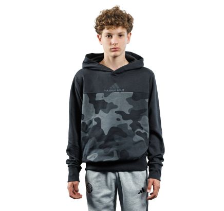 adidas kids hoodie, Hajduk J  CAMO FL HD, black