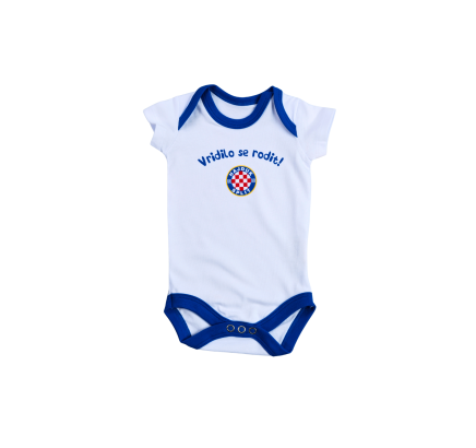 Baby body short sleeve Vridilo se rodit, blue