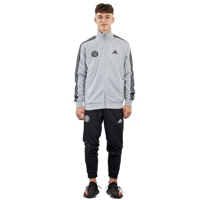 adidas tracksuit full zip, Hajduk M 3S FT TT TS, mgrey