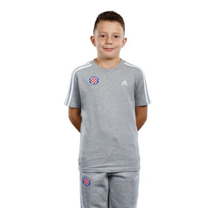 adidas dječja majica kratki rukav, Hajduk U 3S TEE, mgreyh