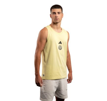 adidas training tank top, Hajduk M SL TANK, yellow