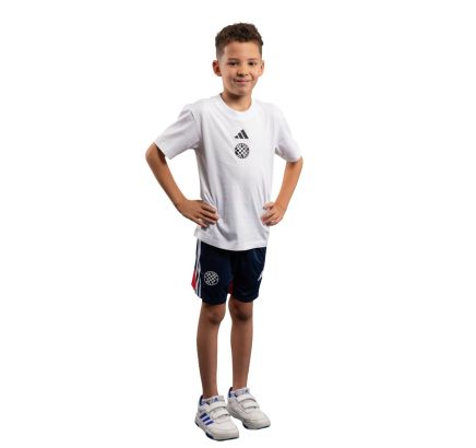 adidas kids T-shirt, Hajduk J SL TEE 160, white