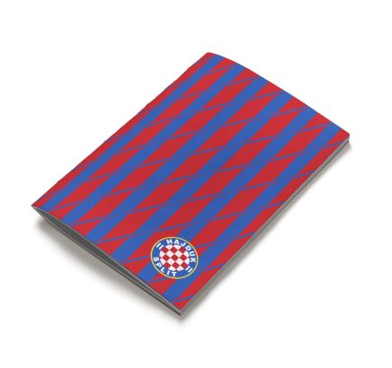 Hajduk notebook with squares A4  24/25