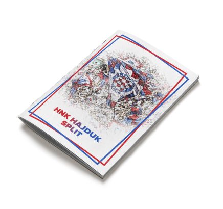 Hajduk lined notebook A4 24/25