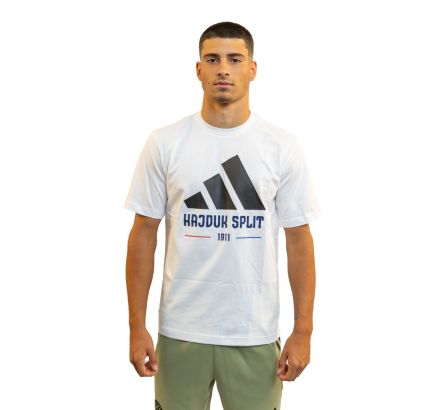 adidas T-shirt, Hajduk M  PWR 3 T, white