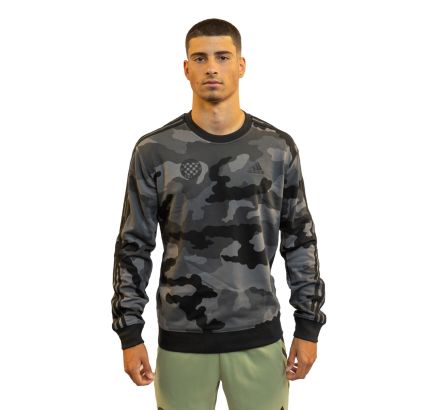 adidas swaetshirt, Hajduk M CAMO CRW, black