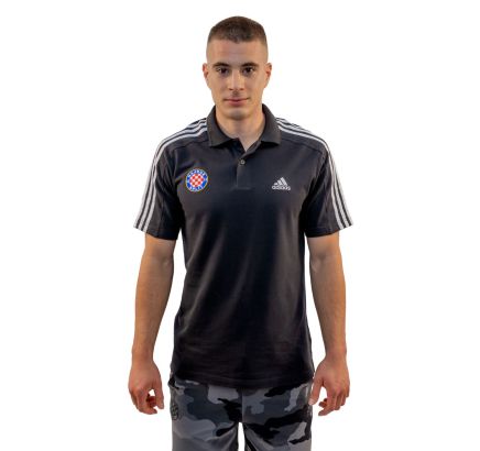 adidas majica kratki rukav polo, Hajduk M 3S PQ PS, crna