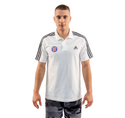 adidas majica kratki rukav polo, Hajduk M 3S PQ PS, bijela