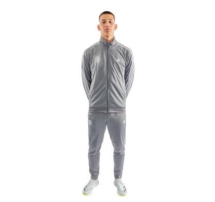 adidas komplet trenerka full zip, Hajduk M 3S TR TT TS, grefou