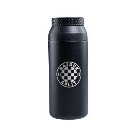 Hajduk thermal bottle Runbott, black, 68x170mm, 350ml