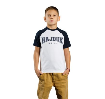 Hajduk kids T-shirt College white/navy