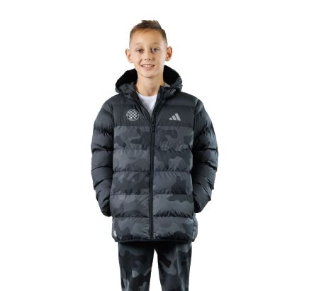 adidas dječja zimska jakna, Hajduk  J SD AOP JKT, crna