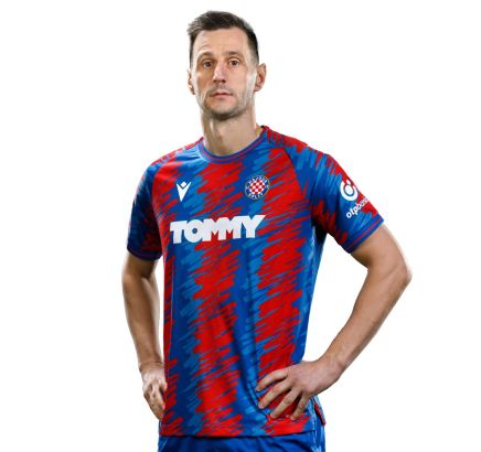 Macron away jersey 21/22, red and blue