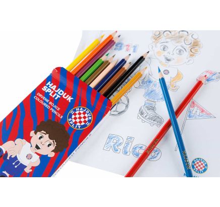 Hajduk colored pencils Rico, 12/1