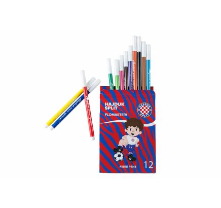 Hajduk felt tip pen set Rico, 12/1