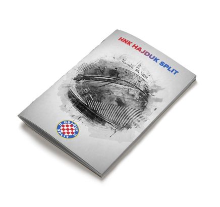 Hajduk bilježnica A4 geometrijska  24/25