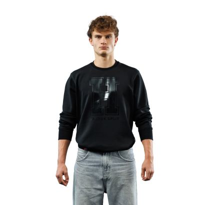 Hajduk Hereditas majica dugi rukav, gloss crna