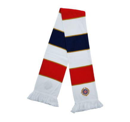 Hajduk šal "Kraljica lopte", bijeli