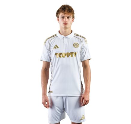 adidas third kit, Hajduk 25/26, white/gold