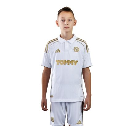 adidas kids third kit, Hajduk 25/26, white/gold