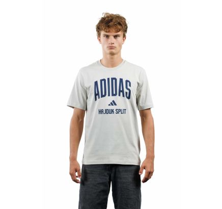 adidas majica kratki rukav, Hajduk M COLLEGIATE T, siva