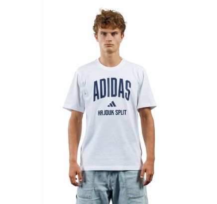 adidas majica kratki rukav, Hajduk M COLLEGIATE T, bijela