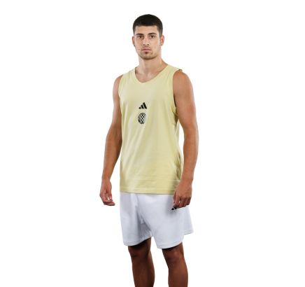 adidas training tank top, Hajduk M SL TANK, yellow