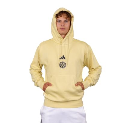 adidas majica dugi rukav s kapuljačom, Hajduk M FEELCOZY HD, žuta