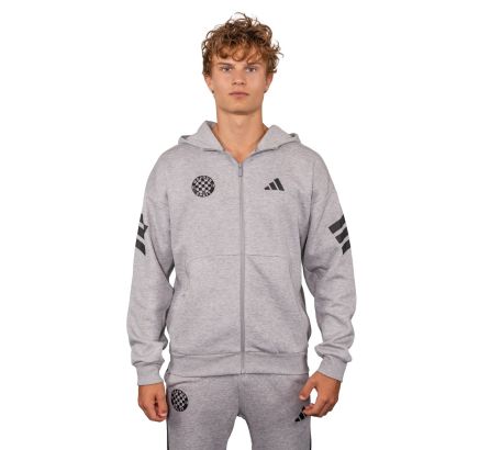 adidashoodie F.Z., Hajduk M FI 3S FZ, grey