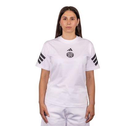 adidas ženska majica kratki rukav, Hajduk  W FI 3S TEE, bijela