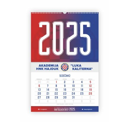 Kalendar Akademija 2025