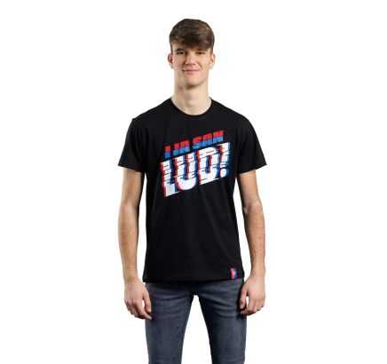 Hajduk majica kratki rukav "I ja san lud!", crna