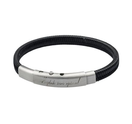 Hajduk bracelet steel, Hajduk živi vječno