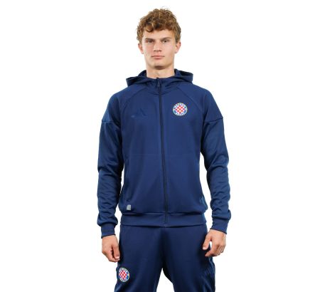 adidas trening majica dugi rukav s kapuljačom, Hajduk TIRO25 FZ, plava