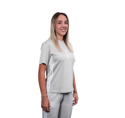 adidas women T-shirt, Hajduk W 3S SJ T, wonalu