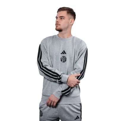 adidas swatshirt, Hajduk M 3S FL SWT, grey